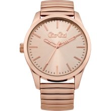 Gio Goi Women's Quartz Watch With Rose Gold Dial Analogue Display And Rose Gold Strap Gg2018rg