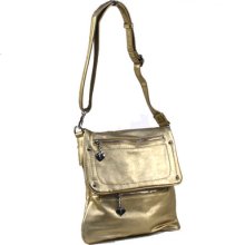 Gold Cross Body Handbag