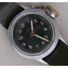 Hamilton Usn Buships Military Wristwatch Steel Case 32 Mm. Cal. 987s Running