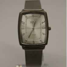 Hamlin Women's Haml0343 Ultra Thin Silver Dial Titanium Watch Case
