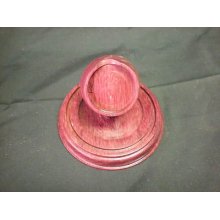 Hand Crafted Purpleheart Wood Pocket Watch Stand/holder