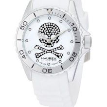 Haurex Italy 1k374dws Ink White Dial White Aluminum Women's Watch