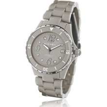 Haurex Italy Women's PG342DG1 Make Up Gray Polycarbonate Bracelet ...