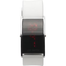 Hot LED Digital Unisex Sport Wrist Watch - White