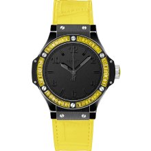 Hublot Big Bang Quartz Black Tutti Frutti 38mm 361.cy.1110.lr.1911 LEMON