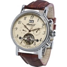 IN1800CR Ingersoll Mens Richmond Cream Brown Watch