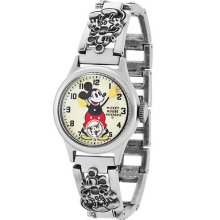 Ingersoll Unisex Ind 25832 Ingersoll Mickey Mouse 30's Collection Strap Mechanic