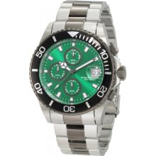 Invicta 10501 Pro Diver Chronograph Green Dial Watch