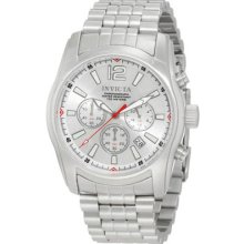 Invicta 10628 Men's Watch Specialty Chronograph Silver Dial Date Display