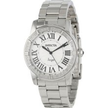 Invicta 14373 Angel Stainless Steel Case and Bracelet Silver Tone