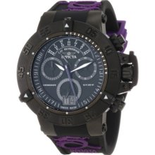 Invicta Men's 10190 Subaqua Noma III Chronograph Black Dial Black and