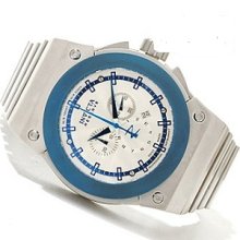 Invicta Men's Akula Reserve Chrono White Textured Dial Steel 100m Watch 11593