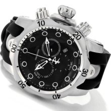 Invicta Mens Reserve Venom Swiss Made Chronograph Stainless Steel Black Watch