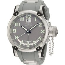 Invicta Men's Russian Diver Retrograde Copper Grey Silicone Watch 1596
