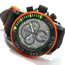 Invicta Men's Sea Hunter Swiss Chronograph Exhibition Back Strap Watch