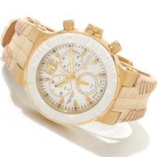 Invicta Reserve Women's Ocean Reef Swiss Chronograph Diamond Accented Strap Watch