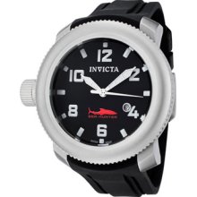 Invicta Watches Men's Russian Diver/Sea Hunter Black Dial Black Polyur