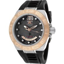 Invicta Watches Men's Subaqua Black Dial Black Silicone Black Silicon