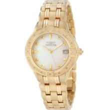 Invicta Women's 0268 Ii Collection Diamond Accented 18k Gold-plated Watch