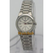 Japan Made Seiko 50m/165f Stainless Steel 21jewes Automatic 330ft Watch Symh25j1