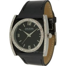 Joan Rivers Color Bright Strap Watch - Black - One Size