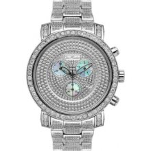 Jojo Joe Rodeo Mens Luxury Diamond Quartz Watch Fully Paved 16ct Victory Rjvi1