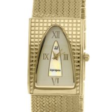 Jules Jurgensen Ladies' A Propos Gold Tone Watch