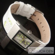 Kahuna Ladies White 2 Layered Leather Watch- Kus-0015l Kahuna Ladies White 2 Layered Leather Watch- Kus-0015l