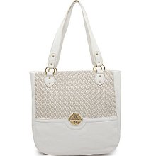 Kate Landry Spring Jacquard Tote