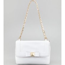 kate spade new york terrace justine bow crossbody bag, white