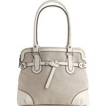 Kelly & Katie Lawrence Linen Satchel