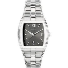 Kenneth Cole Gents Smart Grey Design Dial Bracelet Dress Watch With Date Kc3566