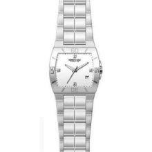 Kenneth Cole Reaction Womens White Dial Stainless Steel Bracelet Watch Kc4605