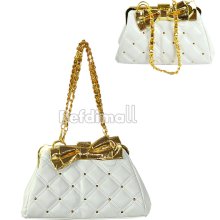 Korean Style Lady Womenâ€™s Fashion Chain Shoulder Bag Clutch Purse Hot Sale