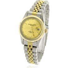 Ladies' Charles Hubert Gold-Tone Dial With Date Premium Watch