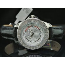 Ladies Jojino Joe Rodeo .2ct Diamond White Dial Watch