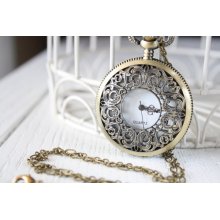 Large Vintage Style Victorian Pocket Watch