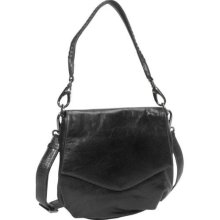 Latico Black Leather 5517Blk Petra Cross Body Bag 5517 Women'S