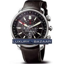 Longitude II (Steel / Black / Rubber)