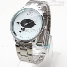 Lots Buy Bariho Stainless Steel Strap Fashion Men Wristwatch White D