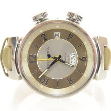 Louis Vuitton Tambour Gmt Reveil Automatic Watch