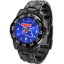 Louisiana Tech (LA Tech) Bulldogs Fantom Sport Watch, Anochrome Dial, Black - FANTOM-A-LTU