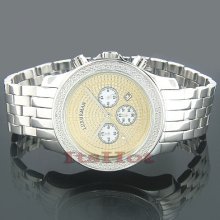 Luxurman Wrist Watches Mens Diamond Watch 0.25ct Luxurman Wrist Watches Mens Diamond Watch 0.25ct