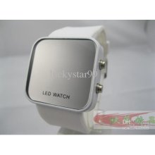Luxury Led Watch Digital Watch Display Jelly Silicone Sport Style Un