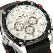 Luxury Oversized Calendar Rubber Automatic Mechanical Athlete Men Sport Watch