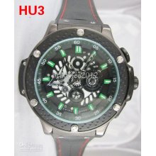 Luxury Watch Automatic F1 Big Bang Rubber Men Mechanical Stainless D