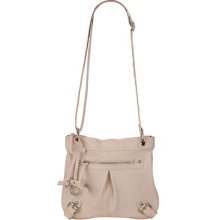 Maurices Flat Strap Crossbody Bag Quartz Pink