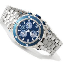 Menâ€™s Invicta Mid Size Specialty Reserve Blue And Stainless Watch 10535