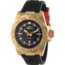 Men's 12162 Pro Diver Black Dial Black Polyurethane