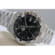 Mens 2000 Black Dial Automatich Stainless Steel Date Caf2110 Luxury